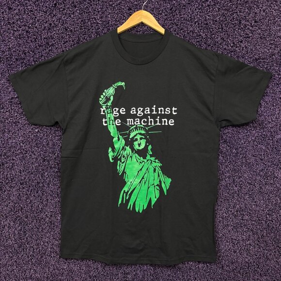 Rage Against the Machine Lady Liberty Funk Metal T-Shirt XL - Picture 1 of 4